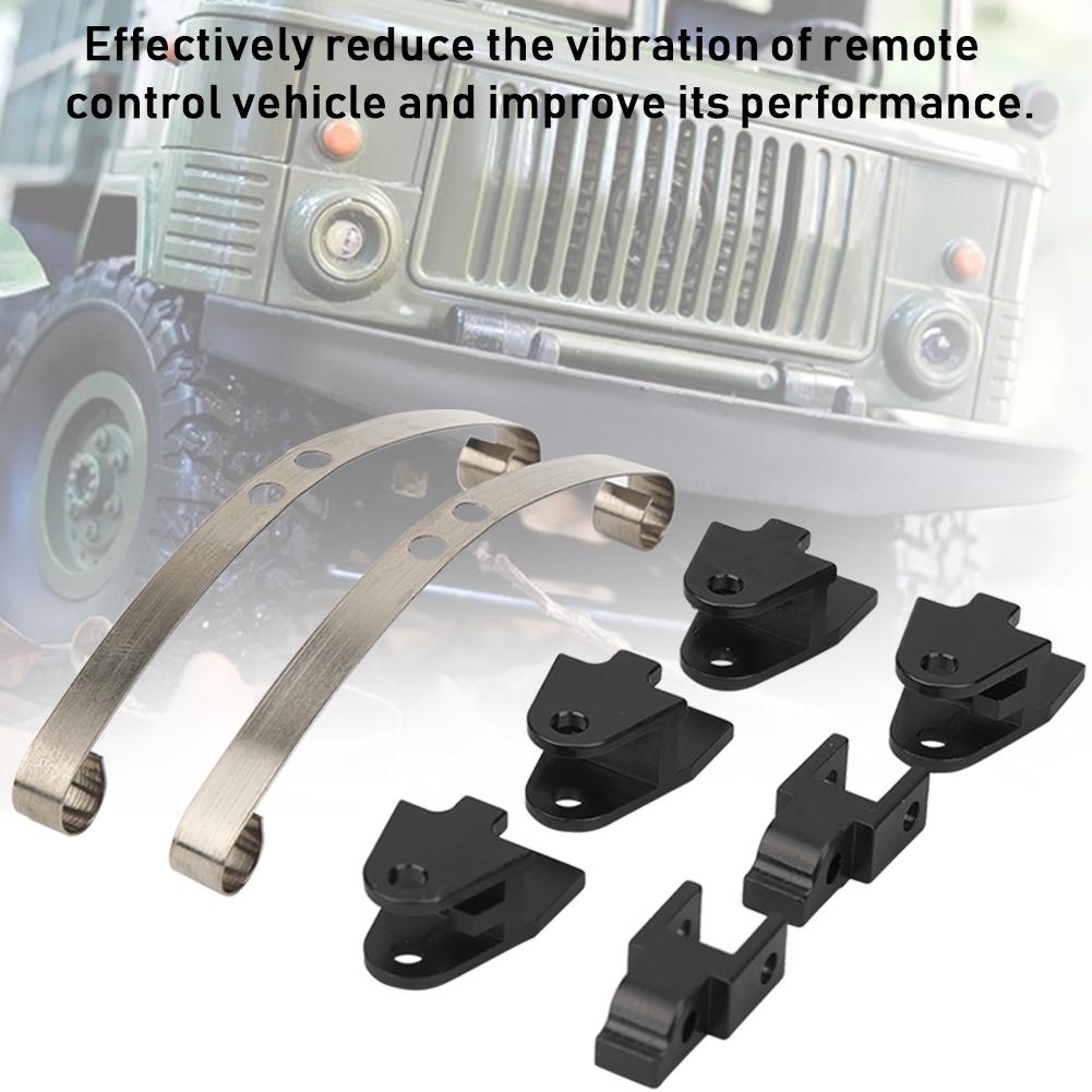 Aluminium Alloy Shock Absorber Accessory Fit for WPL B4 24 1 16 RC CarBlack