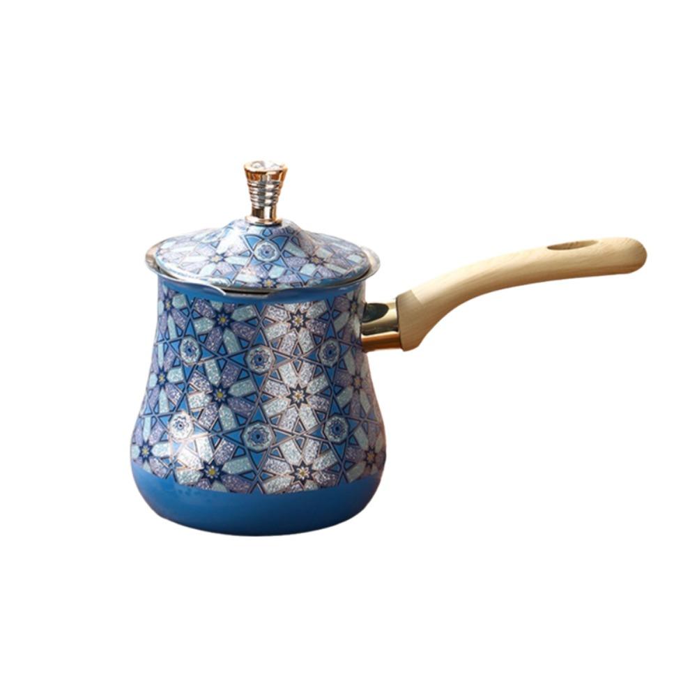 550ml Turkish Coffee Pot Stainless Steel Milk Pot Multifunctional Butter Melting Pot  Kitchen