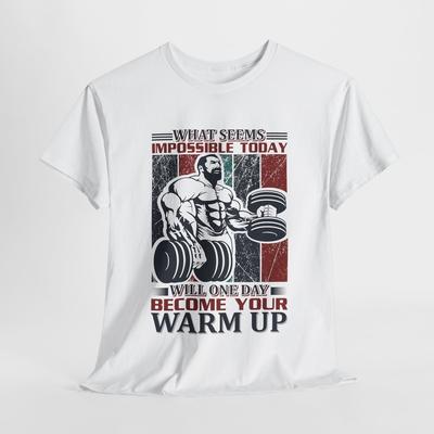 No Excuses Gym T-shirt | Hardcore Tränings T-shirt | Powerlifting Entusiast T-shirt