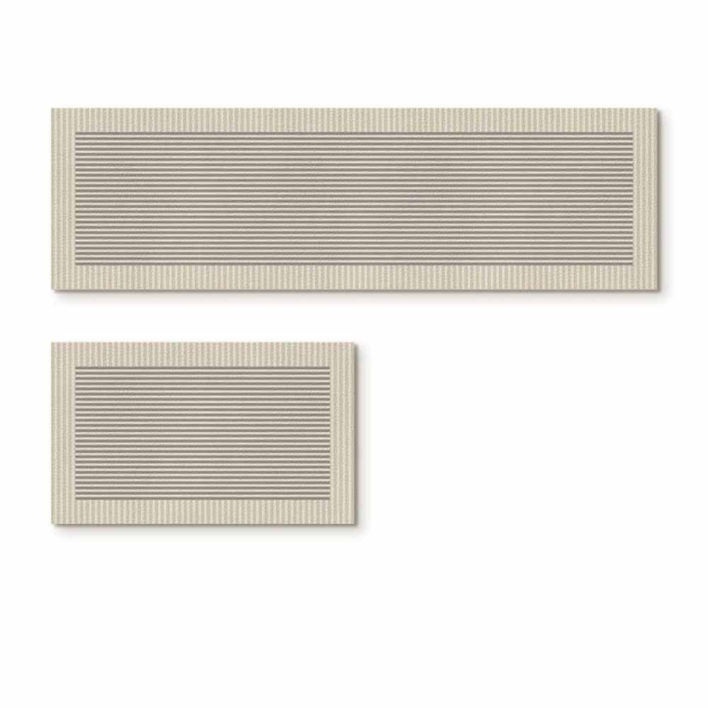 2Pcs/Set Durable Bathroom Mat Non-Slip Long Floor Mat Long Rug Long Strip Carpet  Home Decoration