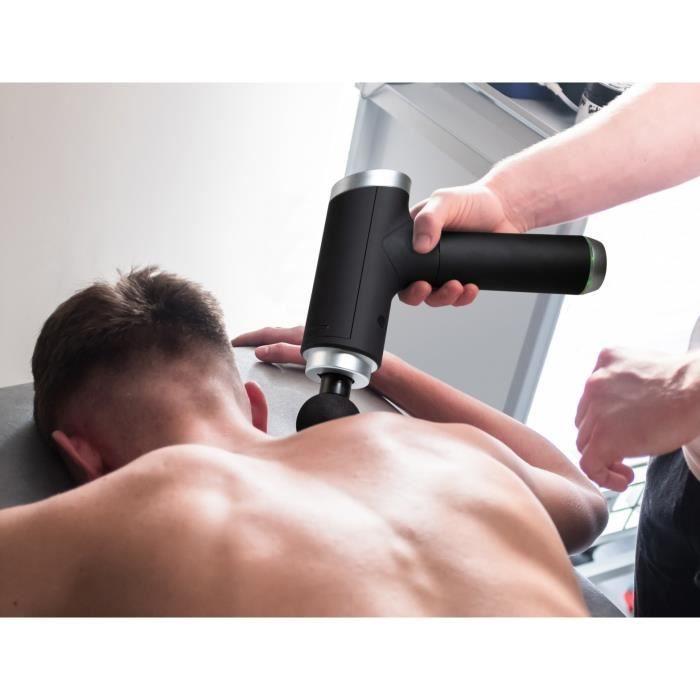 Masseur musculaire Technaxx LX-013 - Pistolet compact multifonctions - 5 têtes de massage