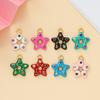 1pcs/lot Stainless Steel Five-Pointed Star Moon Clover Shape Charms Pendants For DIY Bracelet Necklace Jewelry Accessories