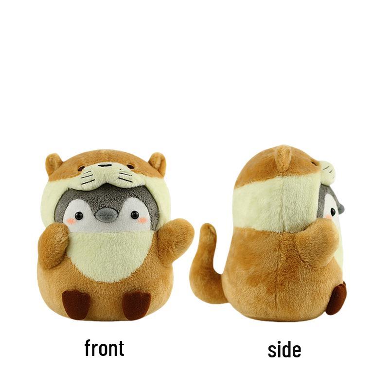 Genuine Plush Penguin Keychain - Japanese Style Cute Backpack Accessory & Positive Energy Bag Charm