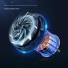 High-Power Handheld Car Vacuum & Dust Blower with Wireless Charging