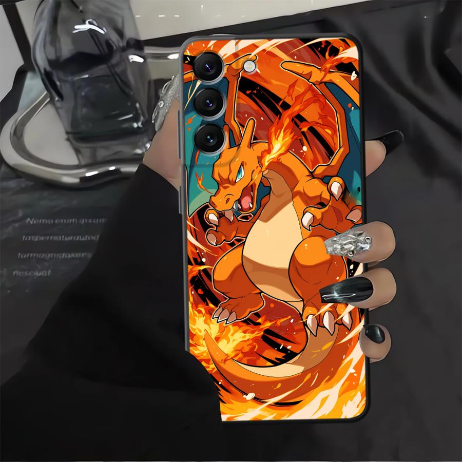 Comic Pokemon Art Case for Samsung Galaxy A16 A40 A04 A17 A50 A05 A06 A70 A15 A13 A20 A12 Funda Phone Cover