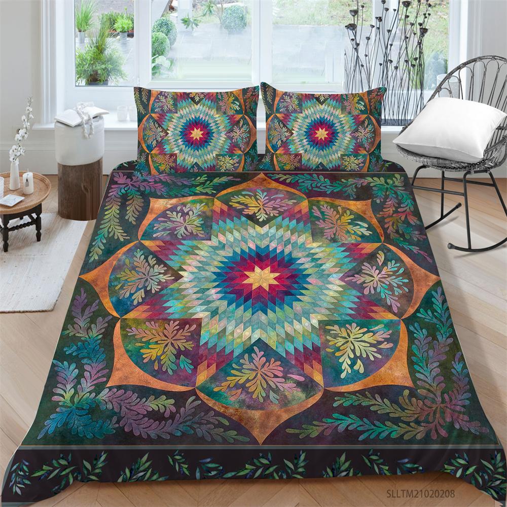 Comforter Duvet Cover Home Bedclothes 3D Stripes Print Bedding Set Pillowcases Microfiber Soft Quilt Covers