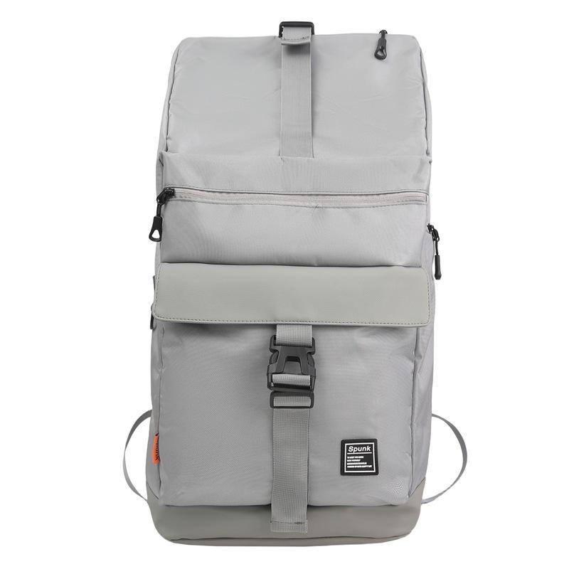 

Trendy Workwear Style Travel Backpack, Large-capacity Men s Backpack, Expandable Outdoor Sports and Casual Shoulder Bag