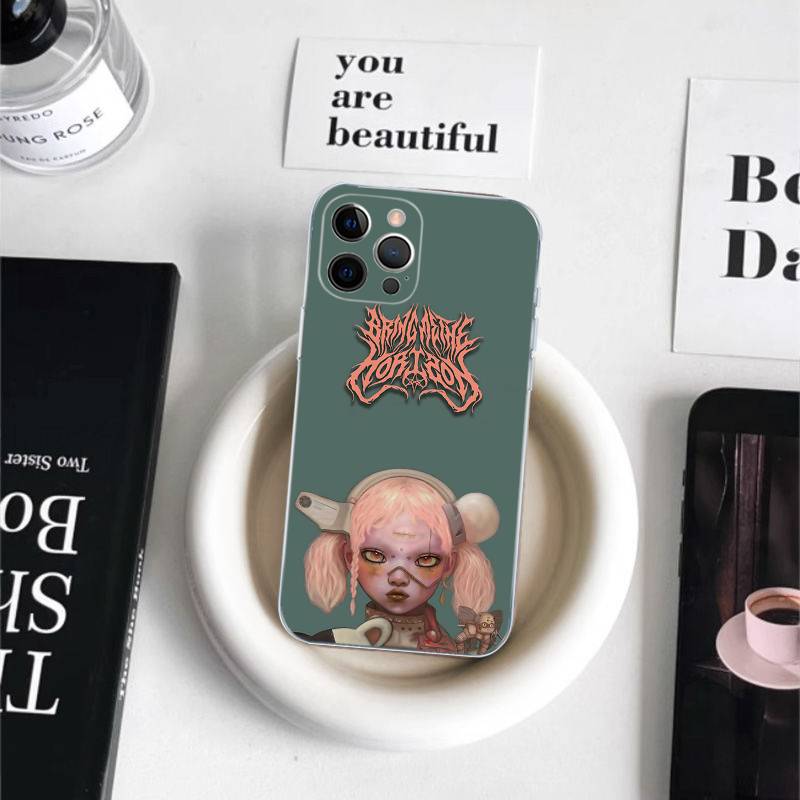 Rock Band B-Bring M-Me The H-Horizon For IPhone 11 12 13 14 15 16 17 Pro Max Plus Air Transparent Clear Shockproof Case