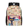 Petes Cartoon Cats Cool Backpack Sports Student Business Daypack for Men Women Laptop Canvas Bags