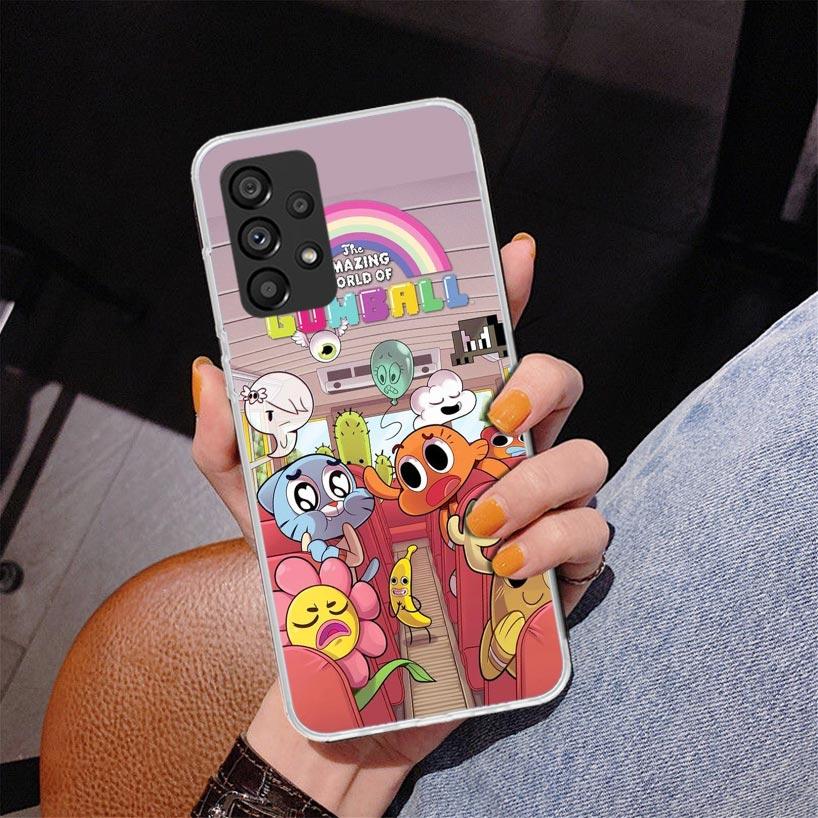 The Amazing World Gumball Phone Case For Samsung Galaxy A17 A16 A15 A14 A13 A57 A56 A55 A54 A53 A37 A36 A35 A34 A33 A26 A25 A24