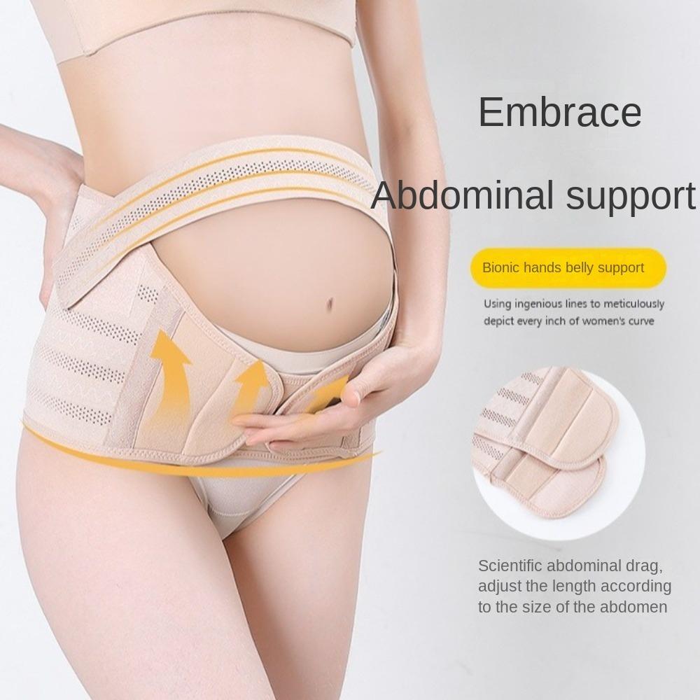 Prenatal Maternity Belly Belt Double Support Abdomen Support Band Pregnant Belt  Maternity Clothes
