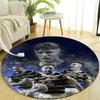 Personalized Leeds Rhinos Round Chair Office Rug - Perfect for Mat, Office Chair & More - Ideal Gift for Birthdays and Holidays