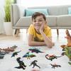 64 Pcs Dinosaur Theme Scratch Cards Rainbow Scratch Paper Dinosaur Crafts Art Card Dinosaur Scratch Card Art Kit Diy Art Craft