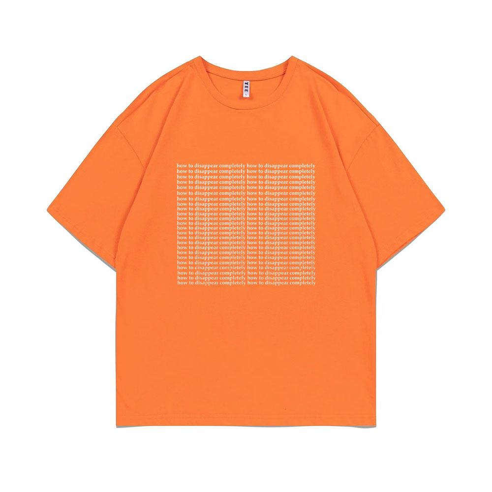 Britská rocková kapela Radiohead Jak zcela zmizet Písmenové logo Potisk Tričko Pánské Dámské Módní Oversized Trička s krátkým rukávem