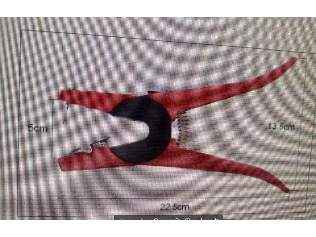 One-Piece Veterinary Ear Tag Pliers for Livestock