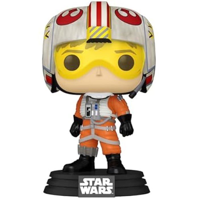 Figurine - funko pop! - star wars: sws9 - luke red 5 - 9,5 cm - vinyle de qualité supérieure
