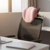 Office Chair Headrest Ergonomic Neck Pillow for Rest Break, Workstation Gentleman Gray