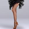 Collant Latini Professionali da Donna Sexy Rete Calze per Danza da Sala & Latina Alta Elasticità Calze Trasparenti