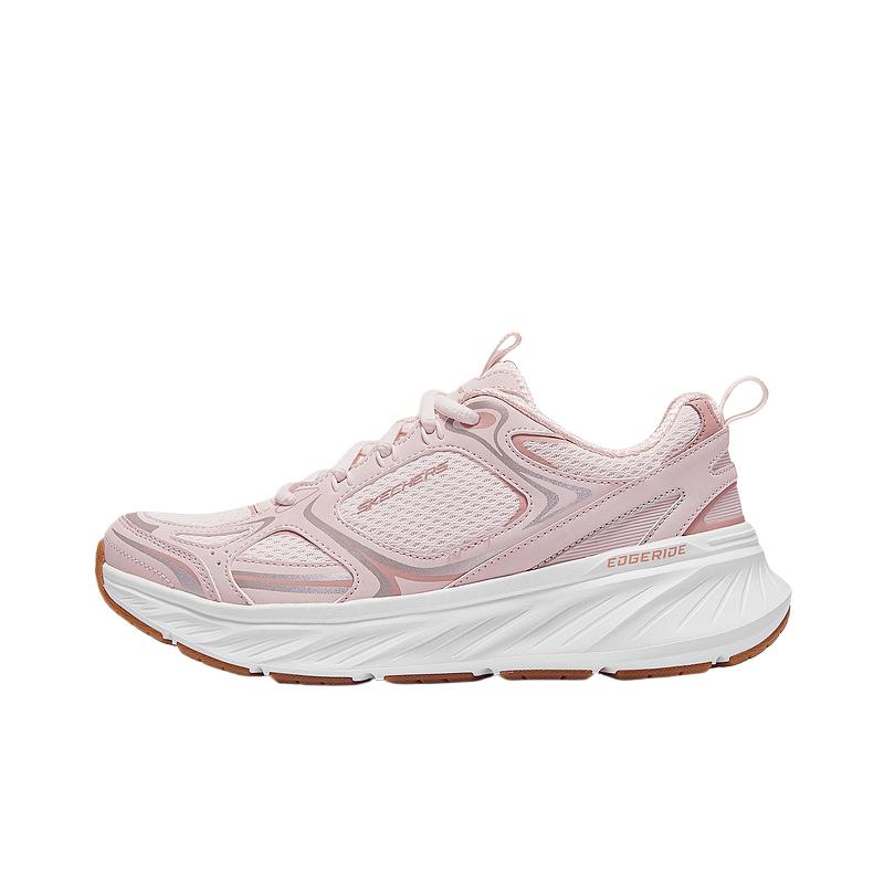 Skechers Edgeride Сетчатые Удобные Дышащие Низкие Повседневные Кроссовки Женские Розовые 150475-PNK 35