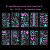New Two-Color Luminous Tattoo Stickers for Nightclubs and Concerts