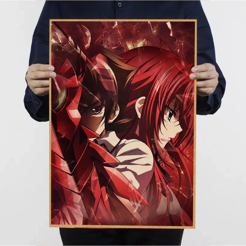 Japanese Anime High School Dxd Posters for Wall Decor Poster Vintage Art  Canvas Art for Home Wall Decoration for Room Decor