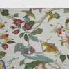 100x145cm Birds &Floral Patterns Linen Printed Fabric Printed Fabric for Tablecloth,Tablecloth DIY Sewing Clothing Home Cloth