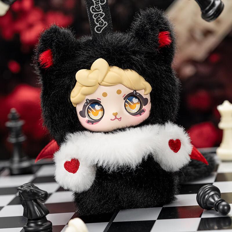 New Ings Peng Pengmeng Team Series Blind Box Cute Vinyl Plush Doll Package Hanging Birthday Surprise Gift.