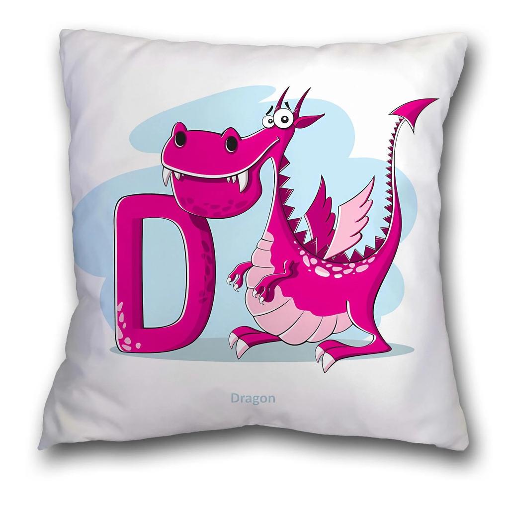 Cartoon Letter Decorative Pillowcase Living Room Office Home Pillowcase Car Ornaments