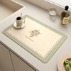 Coffee Machine Drain Pad, Kitchen Countertop Pad, Sink Sink Sink, Quick Drying, Waterproof Diatomaceous Earth