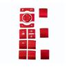14pcs/Lot Aluminum Alloy Window Glass Lift Panel Decorative Cover For - Toyota RAV4