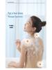 Silicone Long-Handled Bath Brush - Soft Bristle Back Scrubber for Easy Cleaning
