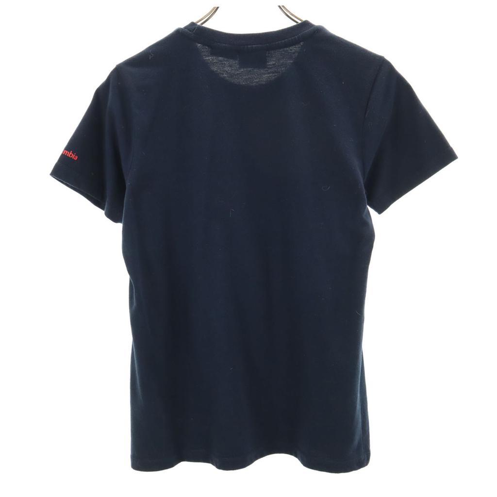Columbia Short Sleeve T-shirt M Black Outdoors Women Used