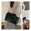 Soft Leather Large-capacity Fashiable and Simple Commuter Chain Single-shoulder Bag for Women, New Versatile Ins Tote Bag