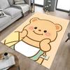 1PC Bear Cartoon Extra Large Non-Slip Floor Carpet, Office, Family, Bedroom, Studio - Large Area Rug Indoor Rugs, Vibrant Colors-A252