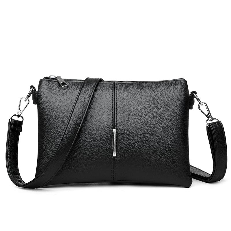 Women's Small Square Shoulder Bag Soft Leather Crossbody Bag Mother Bag