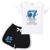 9194 Kinder Stehlen eine Hirnfäule 67 Top Shorts Sport Trainingsanzug Set
