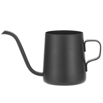 Cafetera de acero inoxidable 304, tetera con cuello de cisne, cafetera