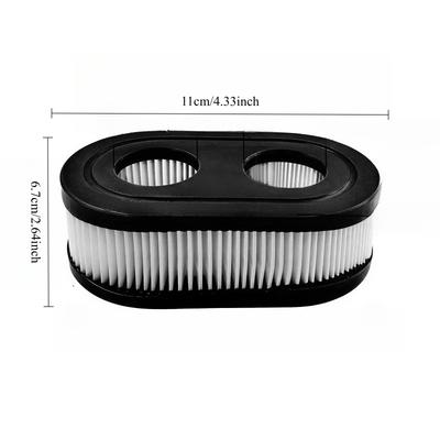 Universal Lawn Mower Air Filter Cartridge, OEM 593260 798452 334404 Replacement for Briggs & Stratton Engines & Troy-Bilt Mowers