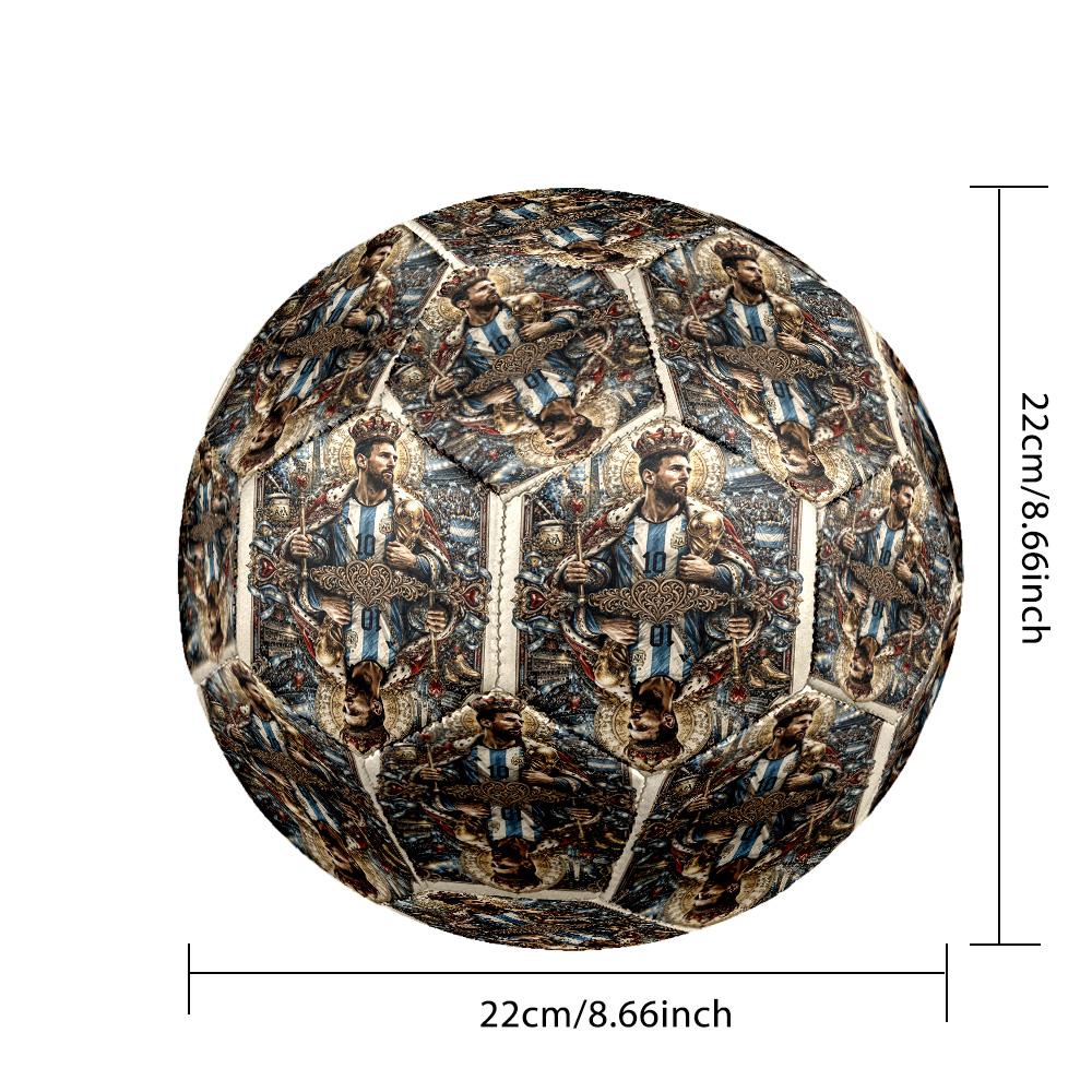 Messi 10 Number Soccer Star Size 5 Football Machinestitched Indooroutdoor Training And Matches Surprise Collection Gift