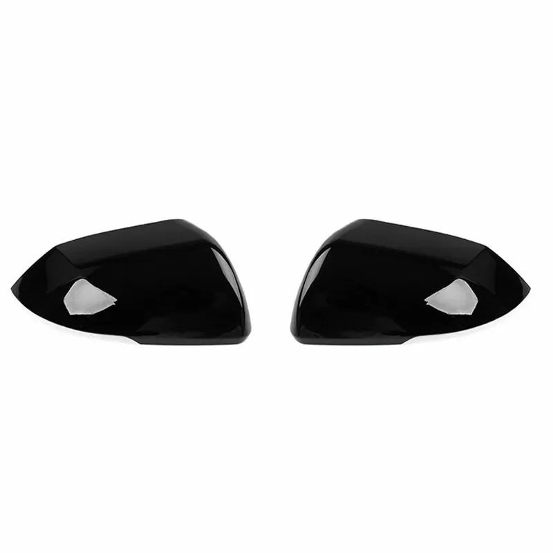

For Hyundai Kona 2025 2025 Car Sticker Rearview Side Mirror Cover Wing Cap Exterior Door Rear View Case Trim Carbon Fiber Look