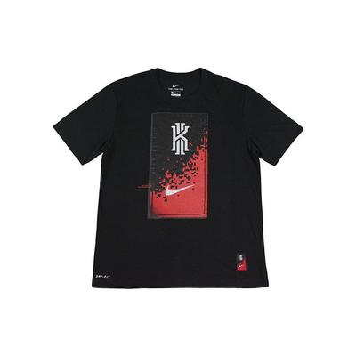 Tricou cu mânecă scurtă Kyrie Basketball Bărbați Topuri Negru AJ9695-010