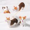 8pcs Christmas Gift Dog Sculpture For Vehicle Interior And Workplace Adds Fun Enhances Mood Office Decoration 55KF