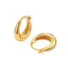 925 Sterling Silver Simple Geometric Circles Hoop Earrings for Women Female S925 Wedding Party Jewelry Gift Aretes De Mujer