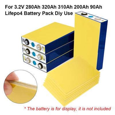 3240 Isoleringsepoxyplatta 203x172x0,5mm Enkelsidig självhäftande för 3,2V 280Ah 320Ah 310Ah 90Ah Lifepo4 Batteripaket Gör-det-själv Användning