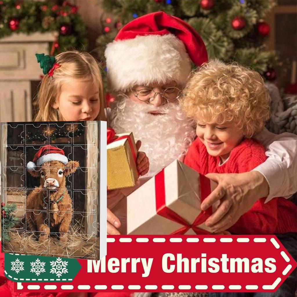 Advent Calendar Contains 24 Gifts, Cute Figures Doll Advent Calendar, Countdown Calendar With Surprise Toys, Collectible Figures Gift For Kids