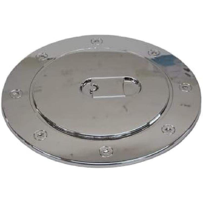 Chrome Fuel Tank Gas Cap Door Cover For 1999-2006 Chevrolet Silverado