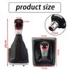 For VW PASSAT B6 B7 CC 2005-2013 New Gear Shift Knob MT Lever Change Stick With Gaiter Boot Cover