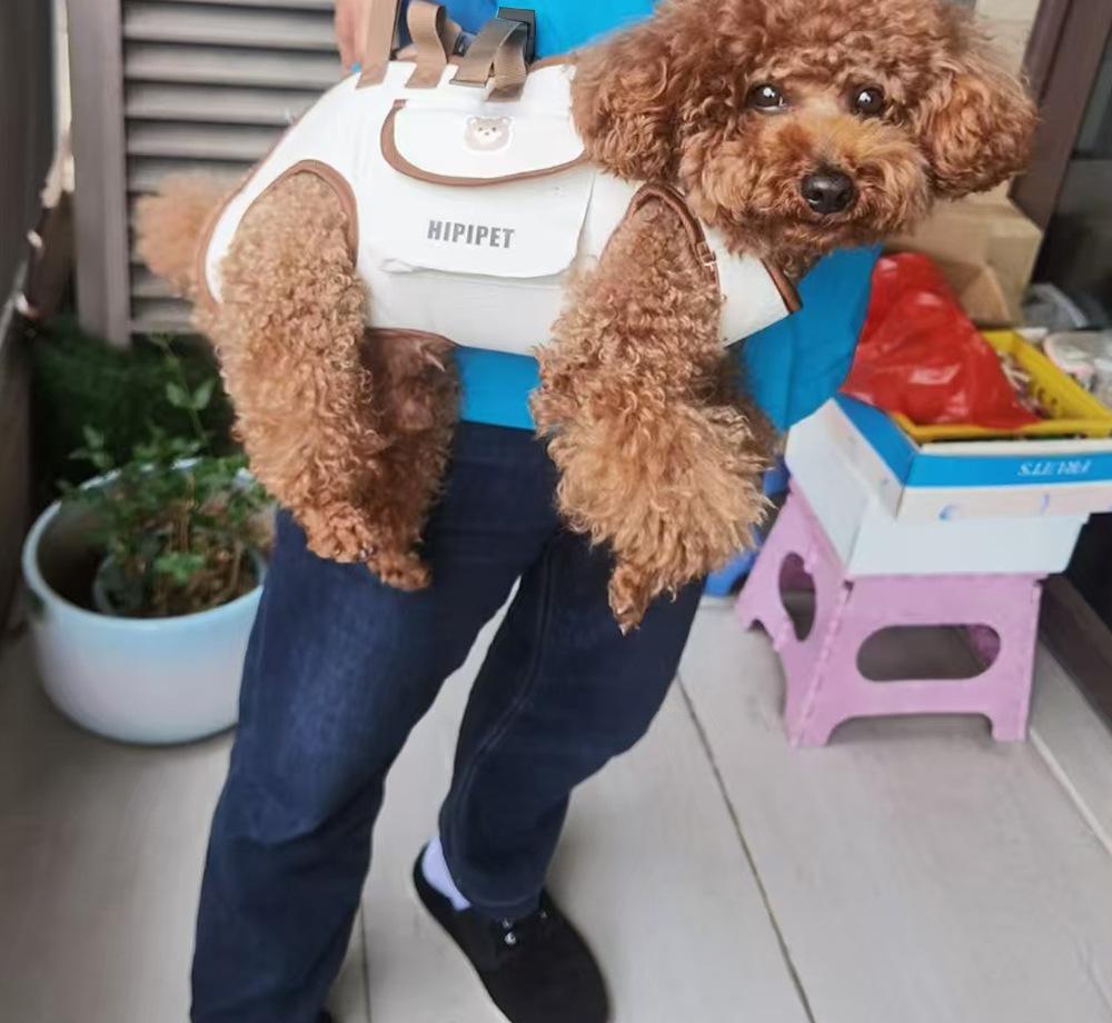 Τσάντα Μεταφοράς Κατοικίδιων Ζώων Crossbody Σακίδιο Πλάτης για Σκύλους & Γάτες - Αναπνεύσιμη, Πολυλειτουργική, Σχεδίαση Μονής Επωμίδας
