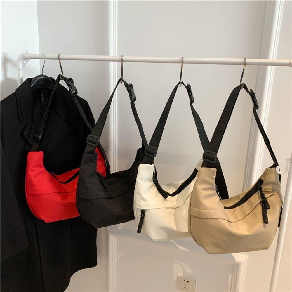 Handbag Single Shoulder Bags Canvas Large Capacity Sports Bag Leisure Oxford Dumpling Bags  Unisex