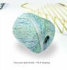 10pcs/lot Pure cotton space-dyed lace thread violent bear hand-crocheted shawl knitting fine wool